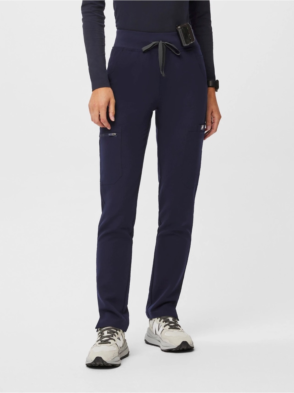 FIGS Yola High-Rise Scrub Pants size Large Navy #2459